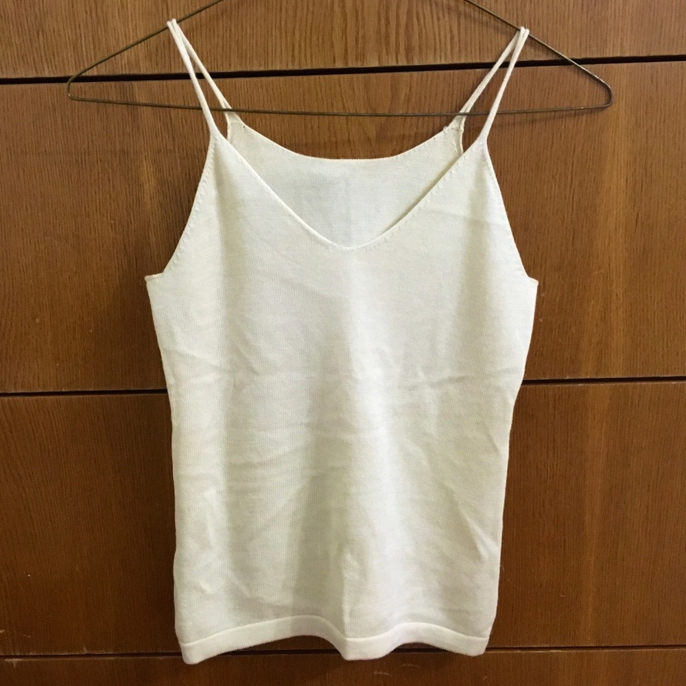 Cashmere Silk Knit Camisole